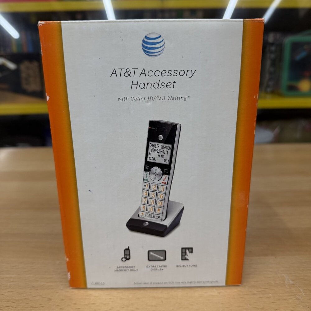 AT&T Accessory Handset CL80115 With Call ID/Waiting